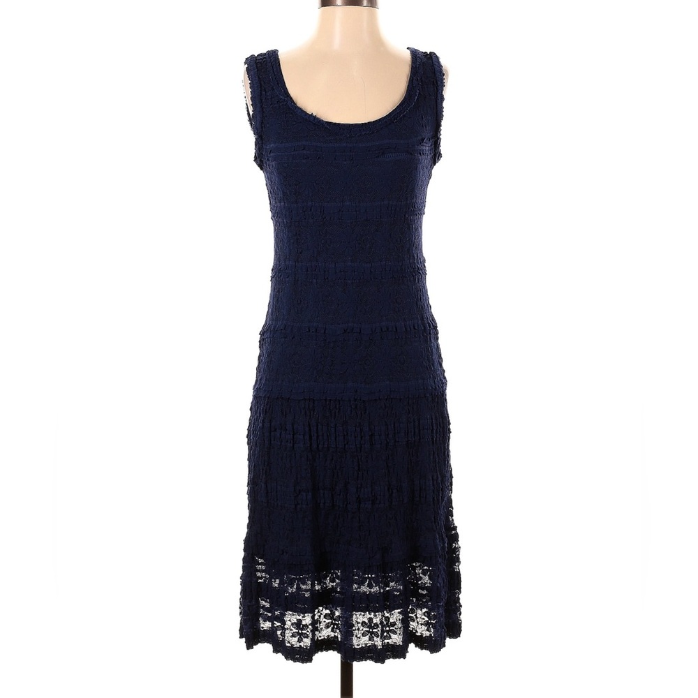 Max Studio Black Sleeveless Midi Sundress